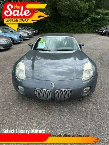 2008 Pontiac Solstice for sale at Select Luxury Motors in Cumming GA