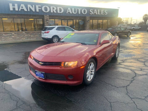 2015 Chevrolet Camaro for sale at Hanford Auto Sales in Hanford CA