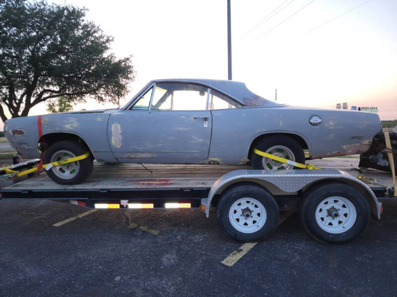 1969 Plymouth Barracuda for sale at CLASSIC MOTOR SPORTS in Winters TX