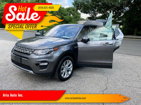 2018 Land Rover Discovery Sport for sale at Aria Auto Inc. in Raleigh NC