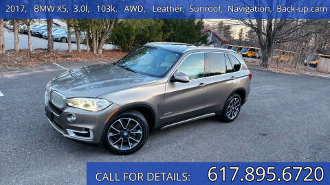 2017 BMW X5 for sale at Carlot Express in Stow MA