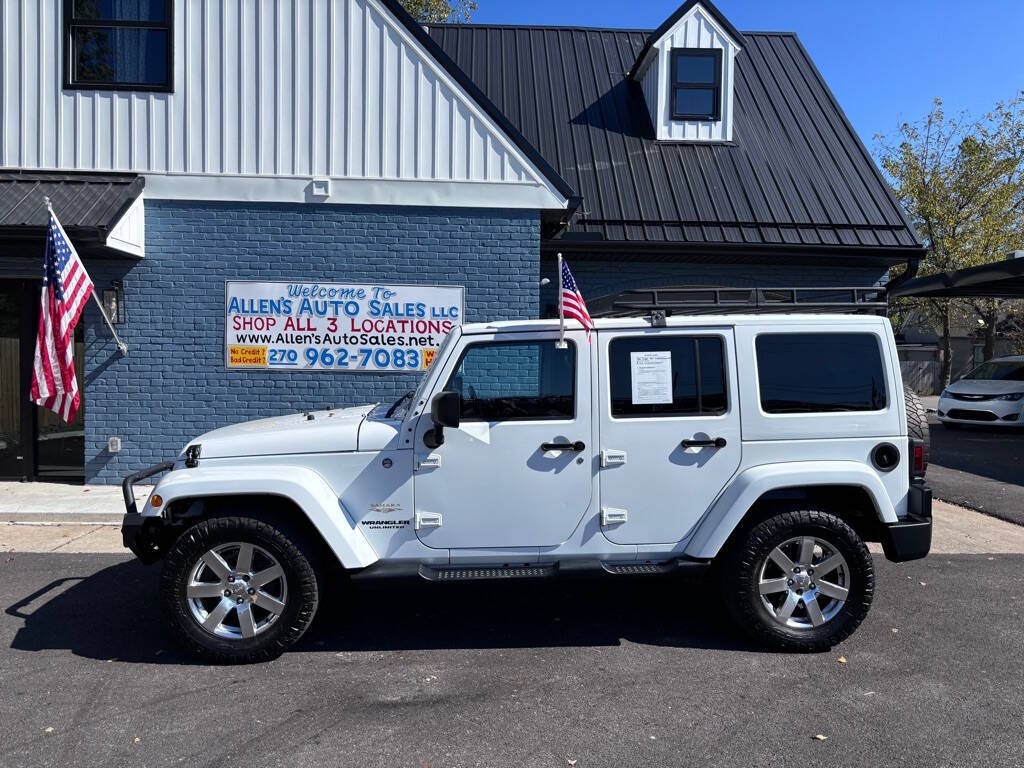 2013 Jeep Wrangler Unlimited for sale at Michael Johnson @ Allens Auto Sales Hopkinsville in Hopkinsville, KY