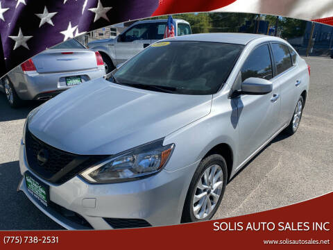 2018 Nissan Sentra for sale at SOLIS AUTO SALES INC in Elko NV