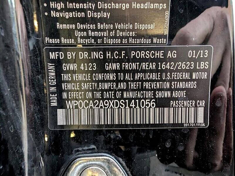 2013 Porsche 911 Carrera