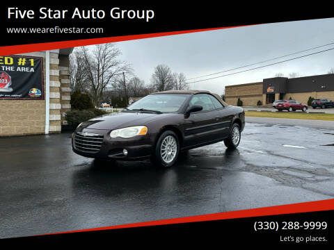 2004 Chrysler Sebring for sale at Five Star Auto Group in North Canton OH