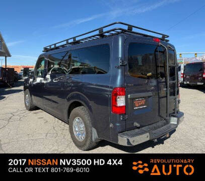 2017 Nissan NV 3500 HD SL