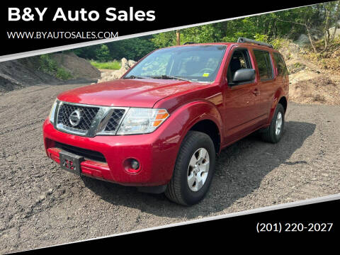 2008 Nissan Pathfinder for sale at B&Y Auto Sales in Hasbrouck Heights NJ