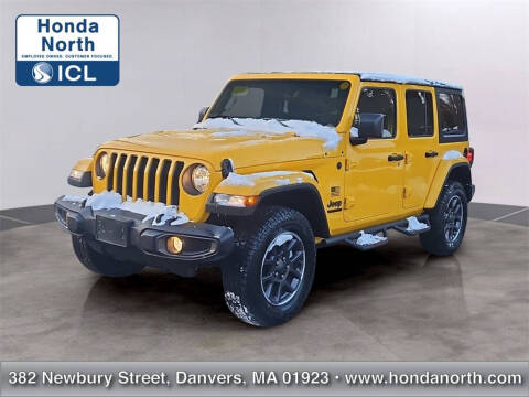 2021 Jeep Wrangler Unlimited for sale at 1 North Preowned in Danvers MA