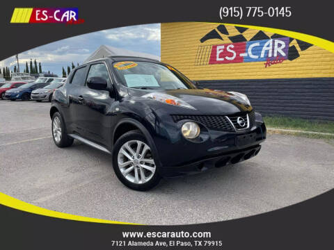 2012 Nissan JUKE for sale at Escar Auto - 9809 Montana Ave Lot in El Paso TX