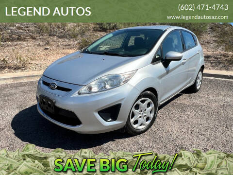 2012 Ford Fiesta for sale at LEGEND AUTOS in Phoenix AZ