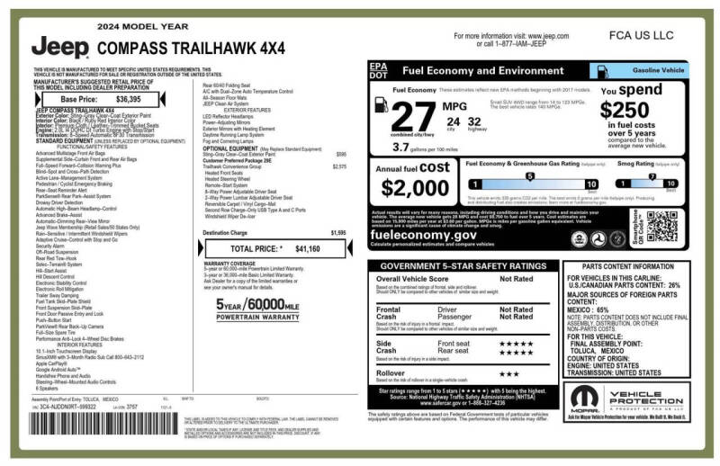 2024 Jeep Compass Trailhawk