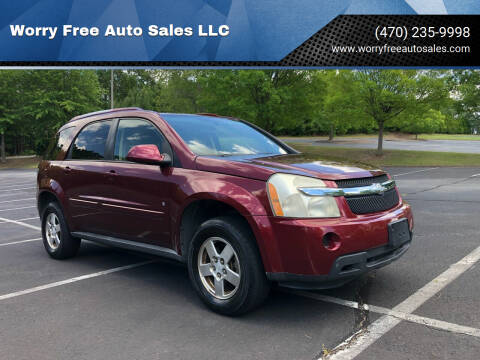 2008 Chevrolet Equinox for sale at Worry Free Auto Sales LLC in Woodstock GA