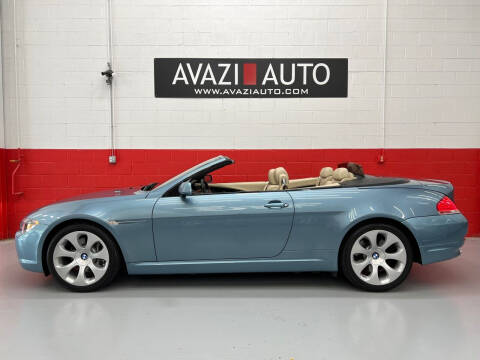 2007 BMW 6 Series for sale at AVAZI AUTO GROUP LLC in Gaithersburg MD