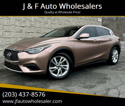 2017 Infiniti QX30 for sale at J & F Auto Wholesalers in Waterbury CT