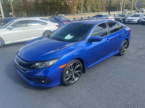 2019 Honda Civic for sale at J Franklin Auto Sales in Macon GA