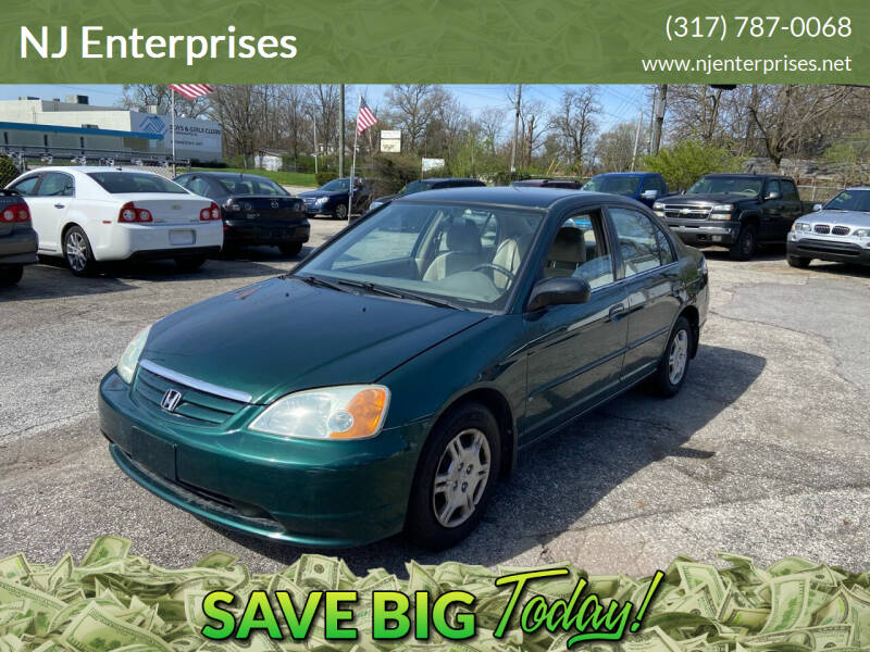 2001 Honda Civic for sale at NJ Enterprizes LLC in Indianapolis IN