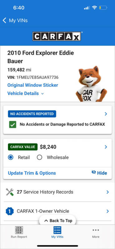 2010 Ford Explorer Eddie Bauer