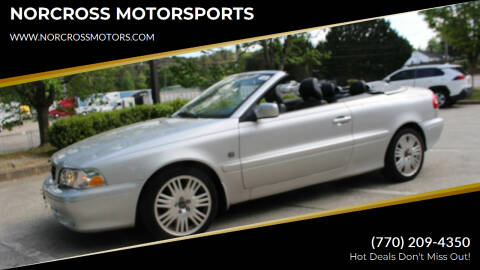 2004 Volvo C70 for sale at NORCROSS MOTORSPORTS in Norcross GA