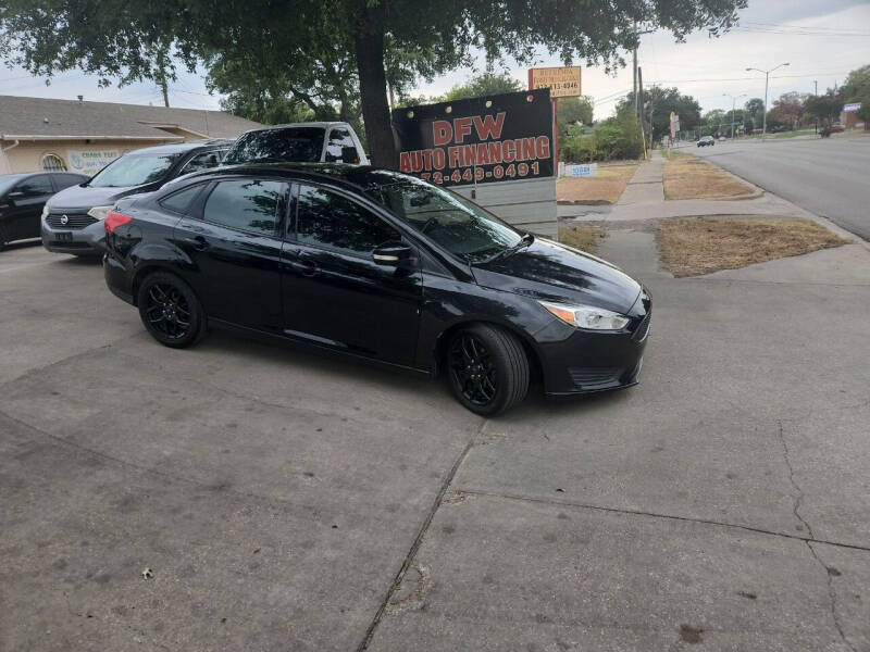 2016 Ford Focus for sale at DFW AUTO FINANCING LLC in Dallas TX