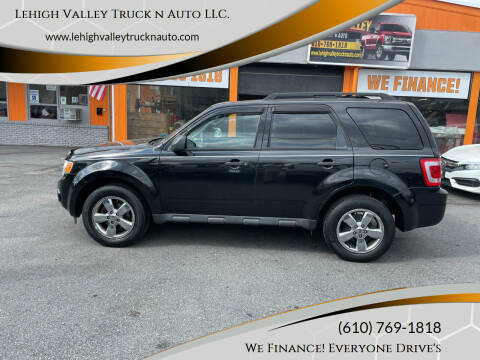 2011 Ford Escape for sale at Lehigh Valley Truck n Auto LLC. in Schnecksville PA