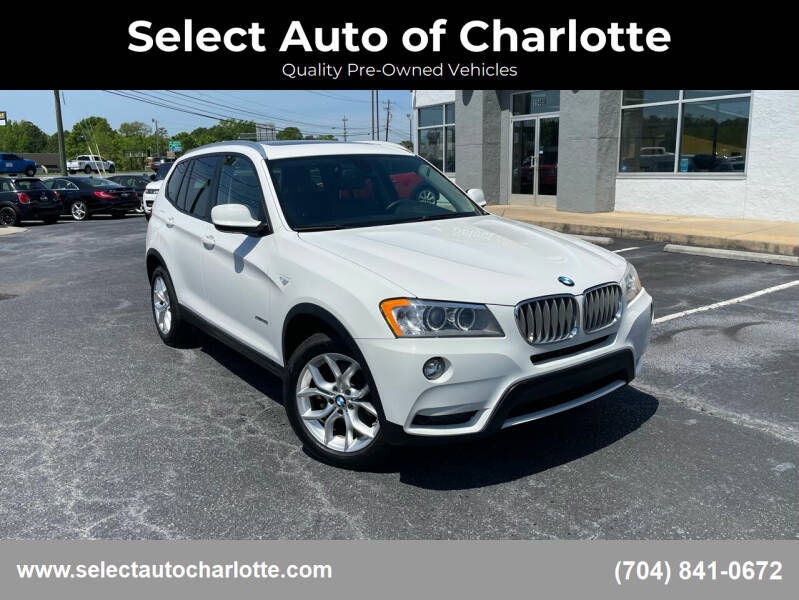 2014 BMW X3 for sale at Select Auto of Charlotte in Matthews NC