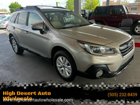 2019 Subaru Outback for sale at High Desert Auto Wholesale in Albuquerque NM