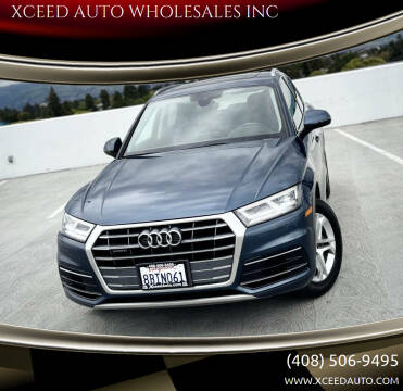 2018 Audi Q5 for sale at XCEED AUTO WHOLESALES INC in San Jose CA