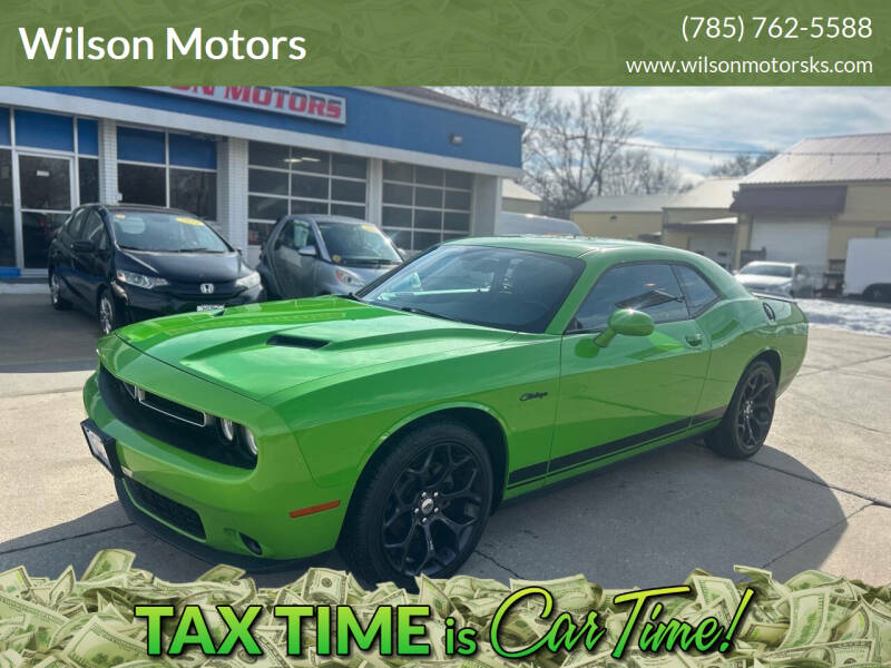 2017 Dodge Challenger for sale at Wilson Motors in Junction City KS