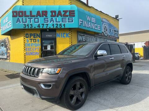 2018 Jeep Grand Cherokee for sale at Dollar Daze Auto Sales Inc in Detroit MI