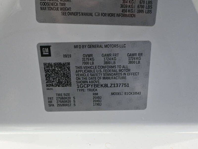 2020 Chevrolet Silverado 1500