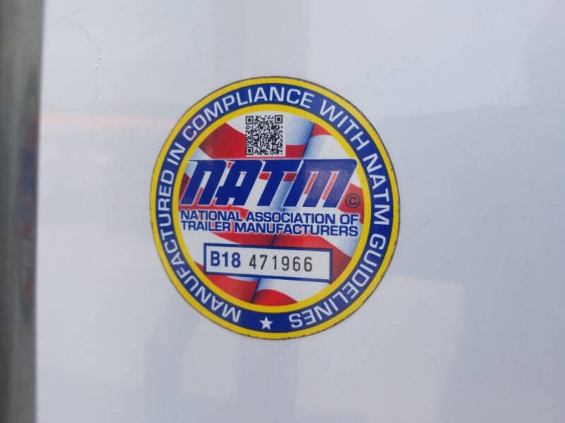 2019 Spartan 20 Foot Enclosed Trailer