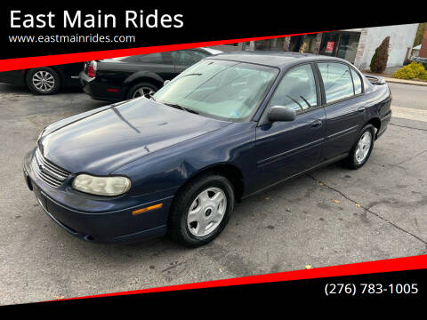 2001 Chevrolet Malibu for sale at East Main Rides in Marion VA