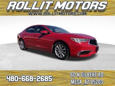 2018 Acura TLX for sale at Rollit Motors in Mesa AZ