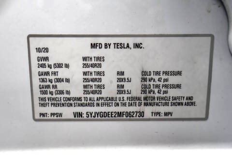 2021 Tesla Model Y Long Range