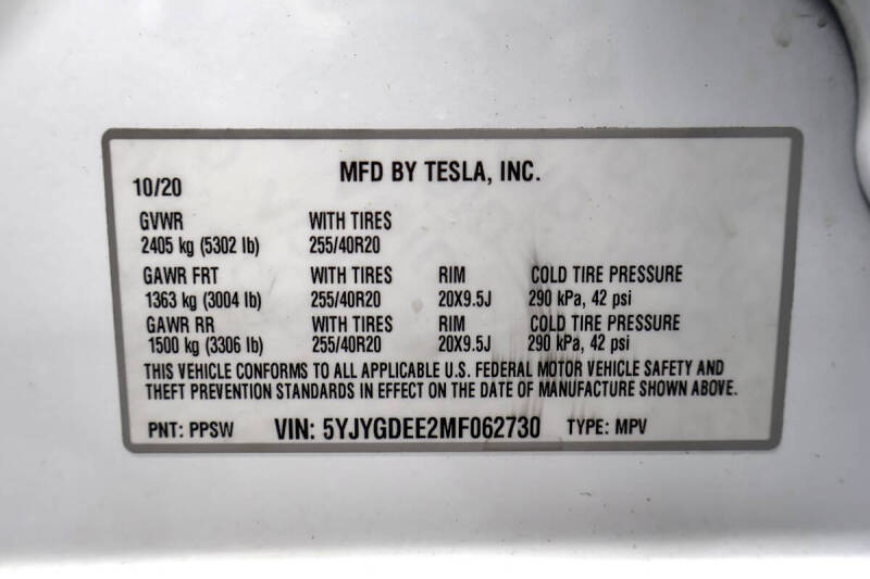 2021 Tesla Model Y Long Range