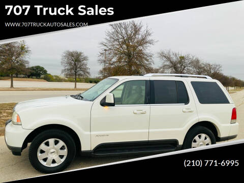 2003 Lincoln Aviator for sale at 707 Truck Sales in San Antonio TX