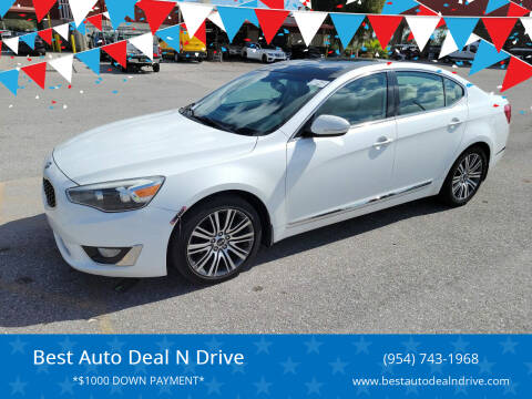 2015 Kia Cadenza for sale at Best Auto Deal N Drive in Hollywood FL