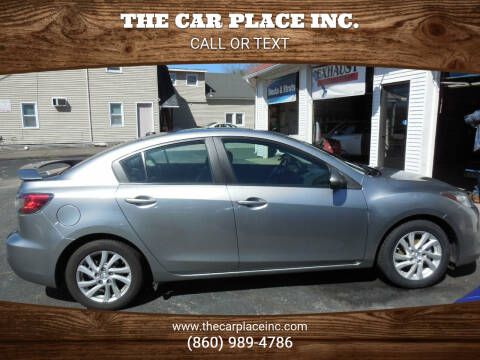 2012 Mazda MAZDA3 for sale at THE CAR PLACE INC. in Somersville CT