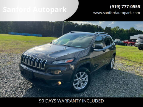2015 Jeep Cherokee for sale at Sanford Autopark in Sanford NC