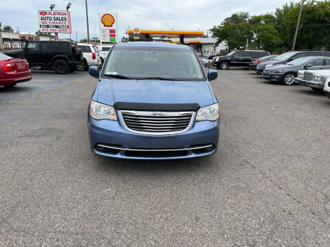 2012 Chrysler Town and Country for sale at PLATINUM AUTO SALES in Dearborn MI