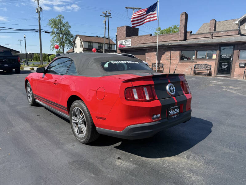Used 2010 Ford Mustang V6 Premium with VIN 1ZVBP8ENXA5108845 for sale in Valparaiso, IN