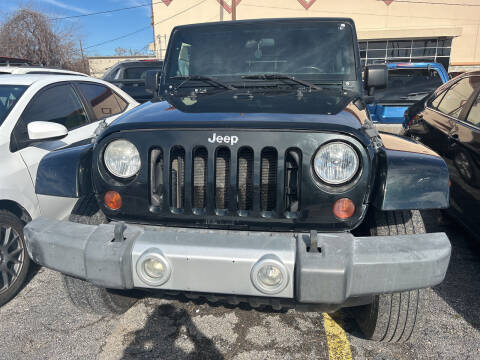 2012 Jeep Wrangler Unlimited for sale at HOUSTON SKY AUTO SALES in Houston TX