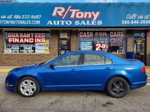 2011 Ford Fusion for sale at R Tony Auto Sales in Clinton Township MI