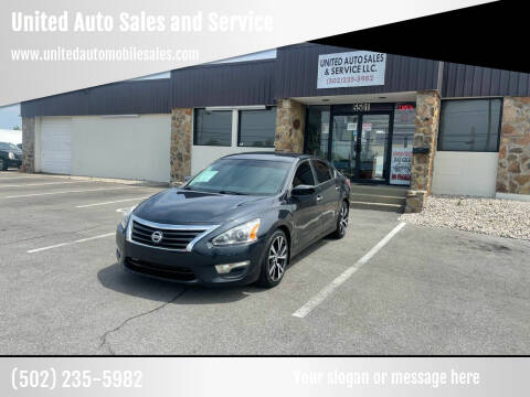 2013 Nissan Altima for sale at United Auto Sales and Service in Louisville KY