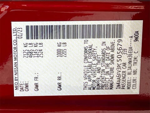 2023 Nissan Maxima 3.5 Platinum