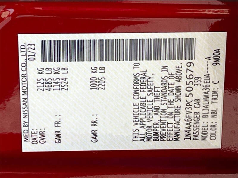 2023 Nissan Maxima 3.5 Platinum