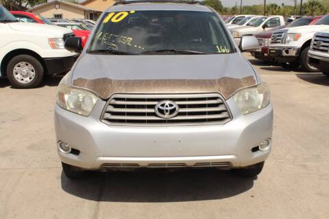 2010 Toyota Highlander for sale at Brownsville Motor Company in Brownsville TX