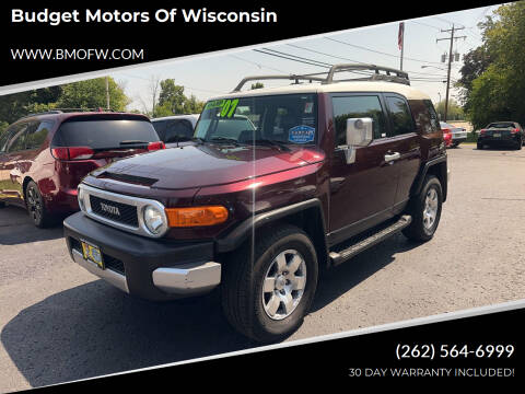 2007 Toyota FJ Cruiser for sale at Budget Motors of Wisconsin in Racine WI
