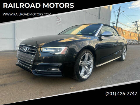 2013 Audi S5 for sale at RAILROAD MOTORS in Hasbrouck Heights NJ