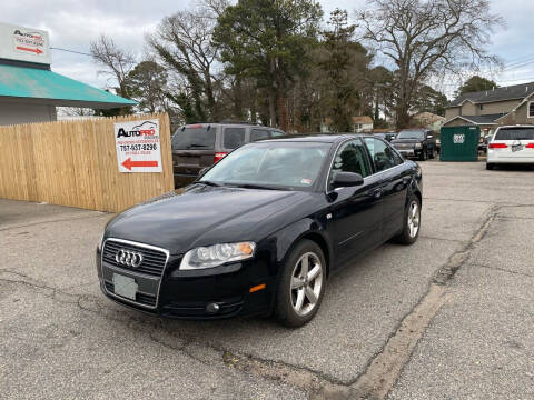 2007 Audi A4 for sale at AutoPro Virginia LLC in Virginia Beach VA